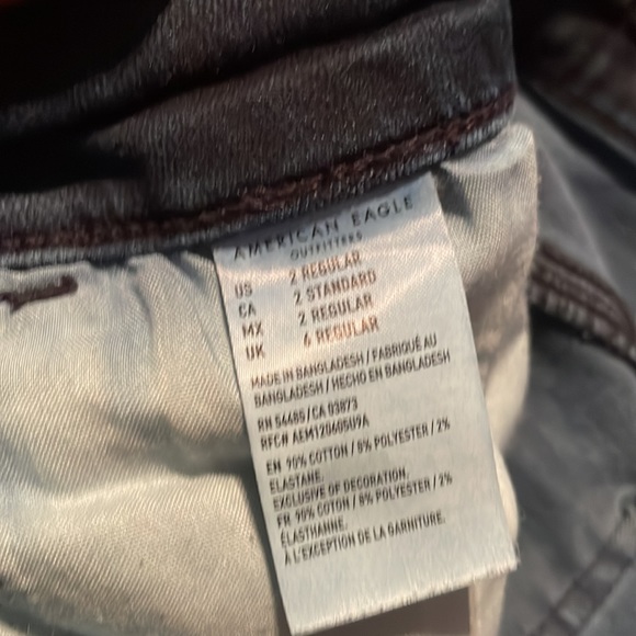 American Eagle Next Level Stretch Highest Rise Jegging 2R - Picture 6 of 10